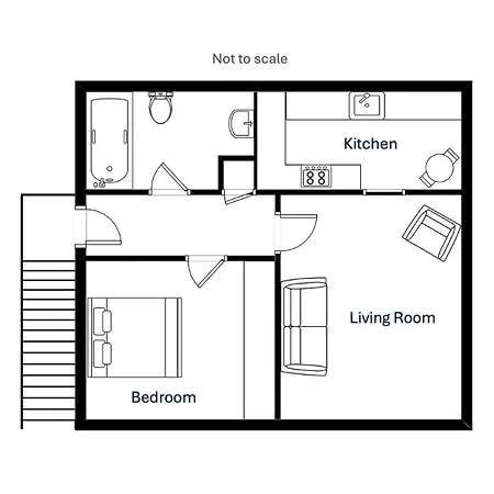 Appartamento Twos Mews Cardiff Esterno foto